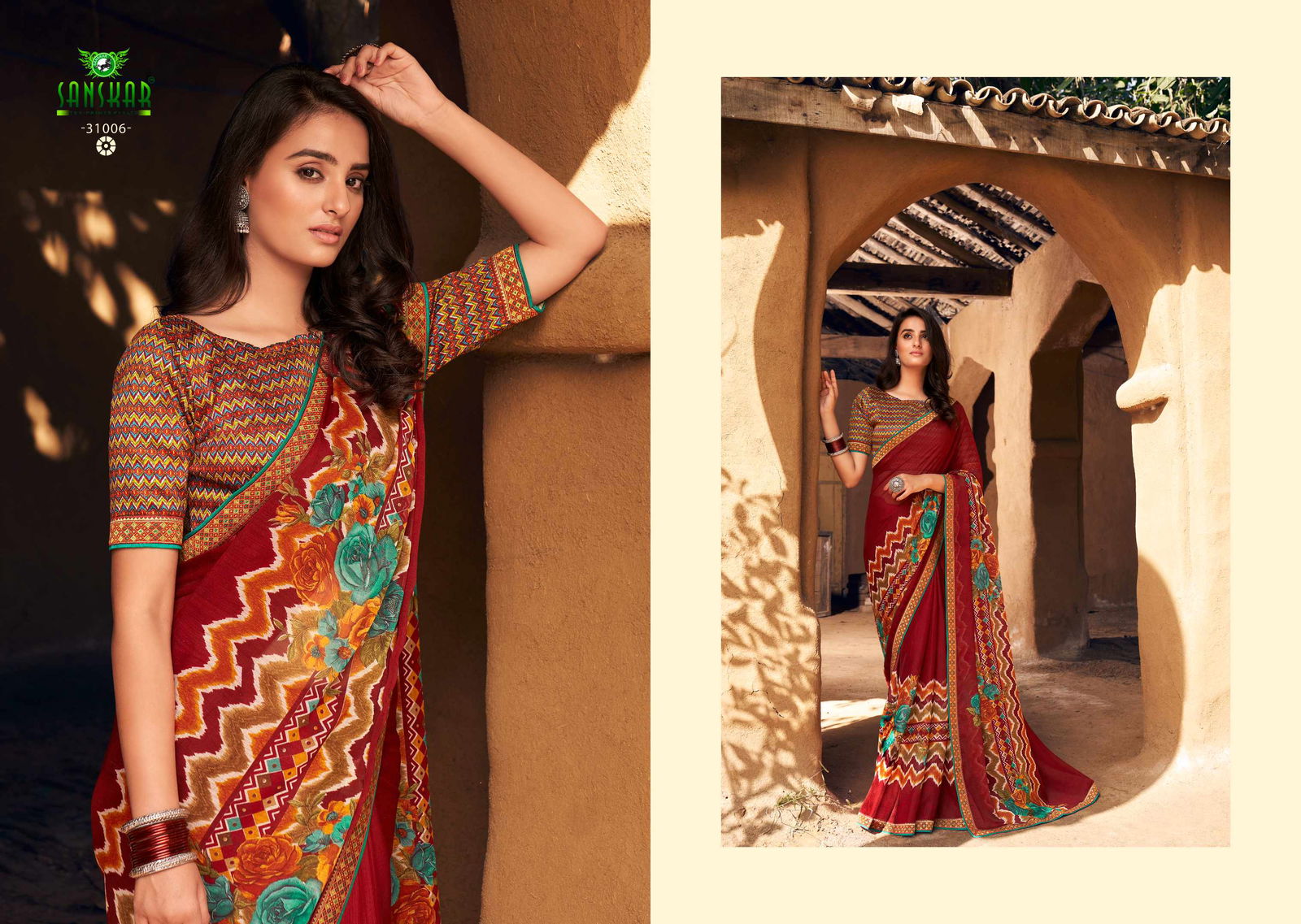 Sanskar Shubhlabh New Exclusive Party Wear Brasso Designer Saree Collection