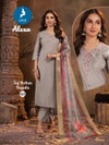 Alexa By Kaya Vertican Silk Online Kurti With Bottom Dupatta Wholesale