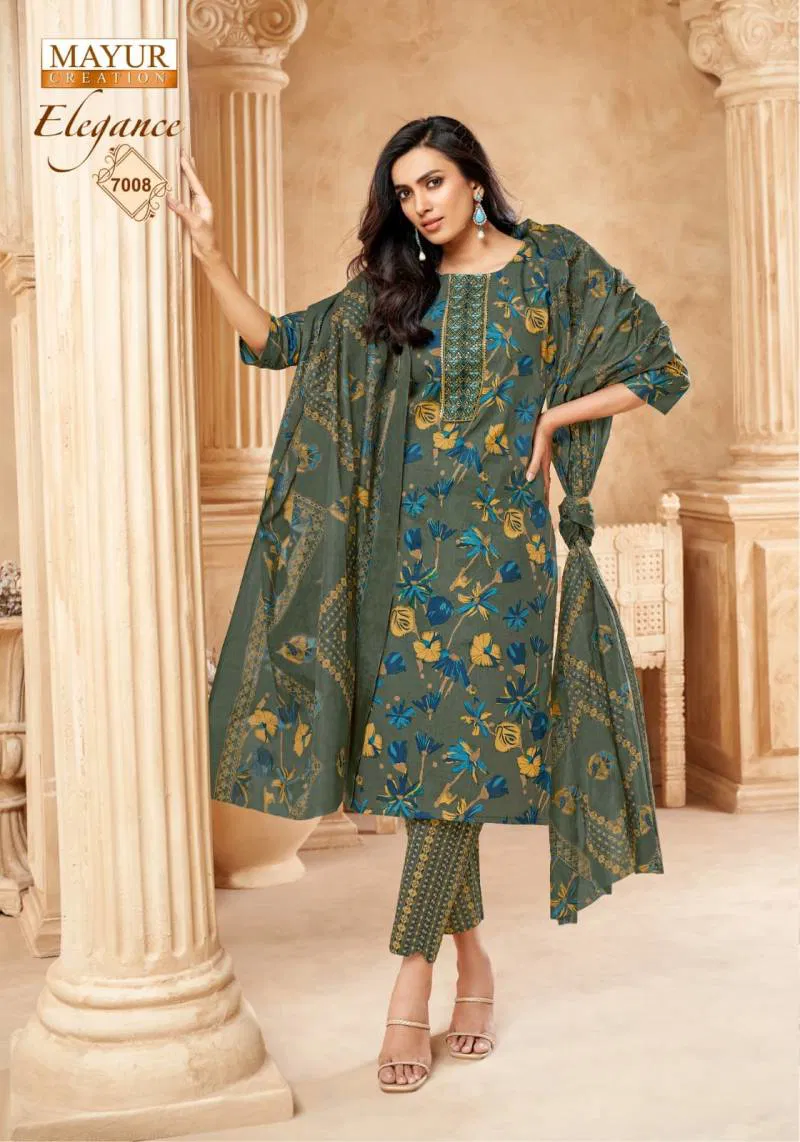 Elegance Vol 7 By Mayur Printed Dress Material Wholesale Market In Surat