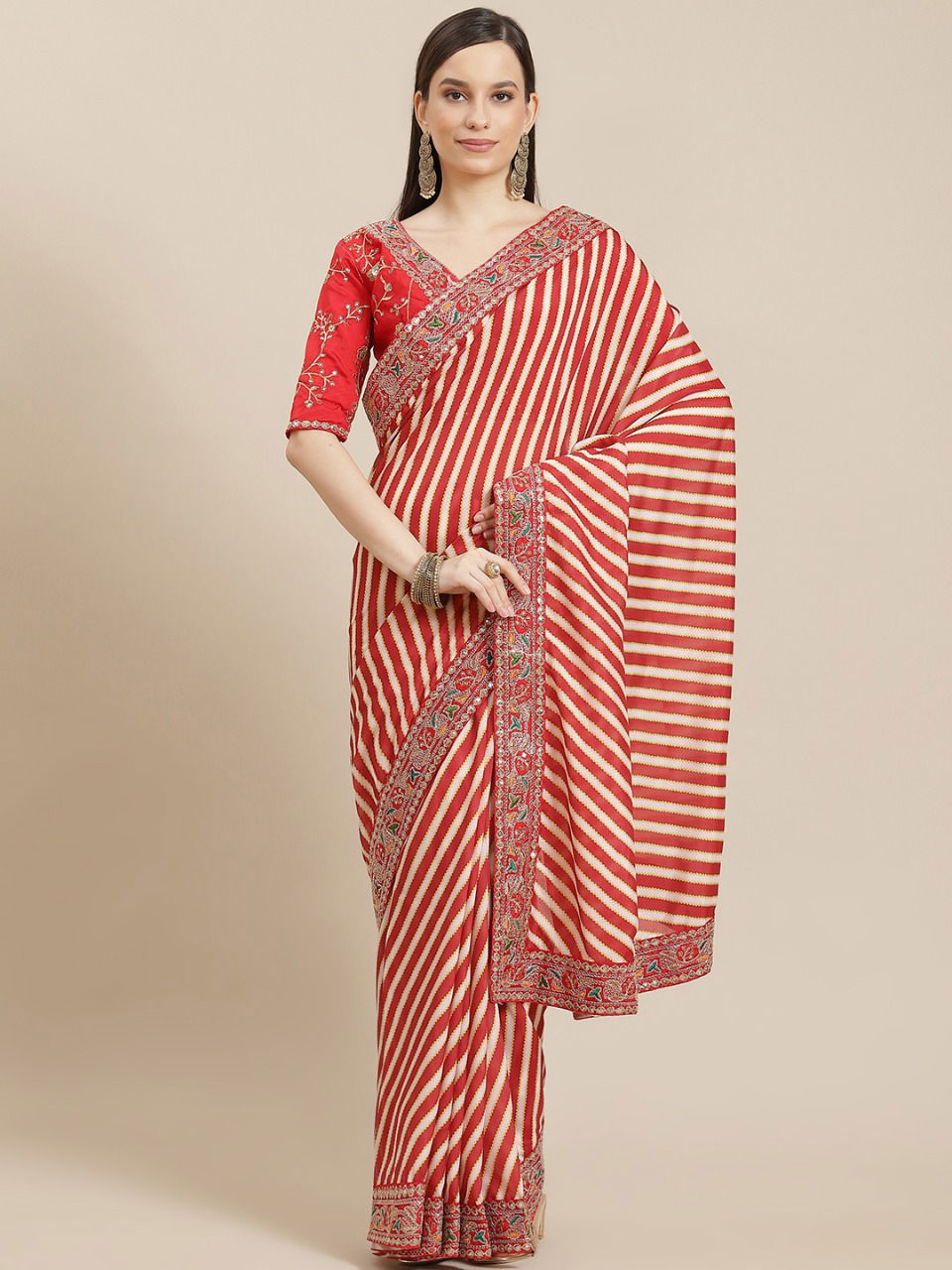Varni 2 Latest Designer Fancy Wear Printed Georgette Saree Collection