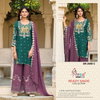 Sr 2059 A to D By Shree Currnchy Silk Pakistani Plazzo Suit Wholesale Market
