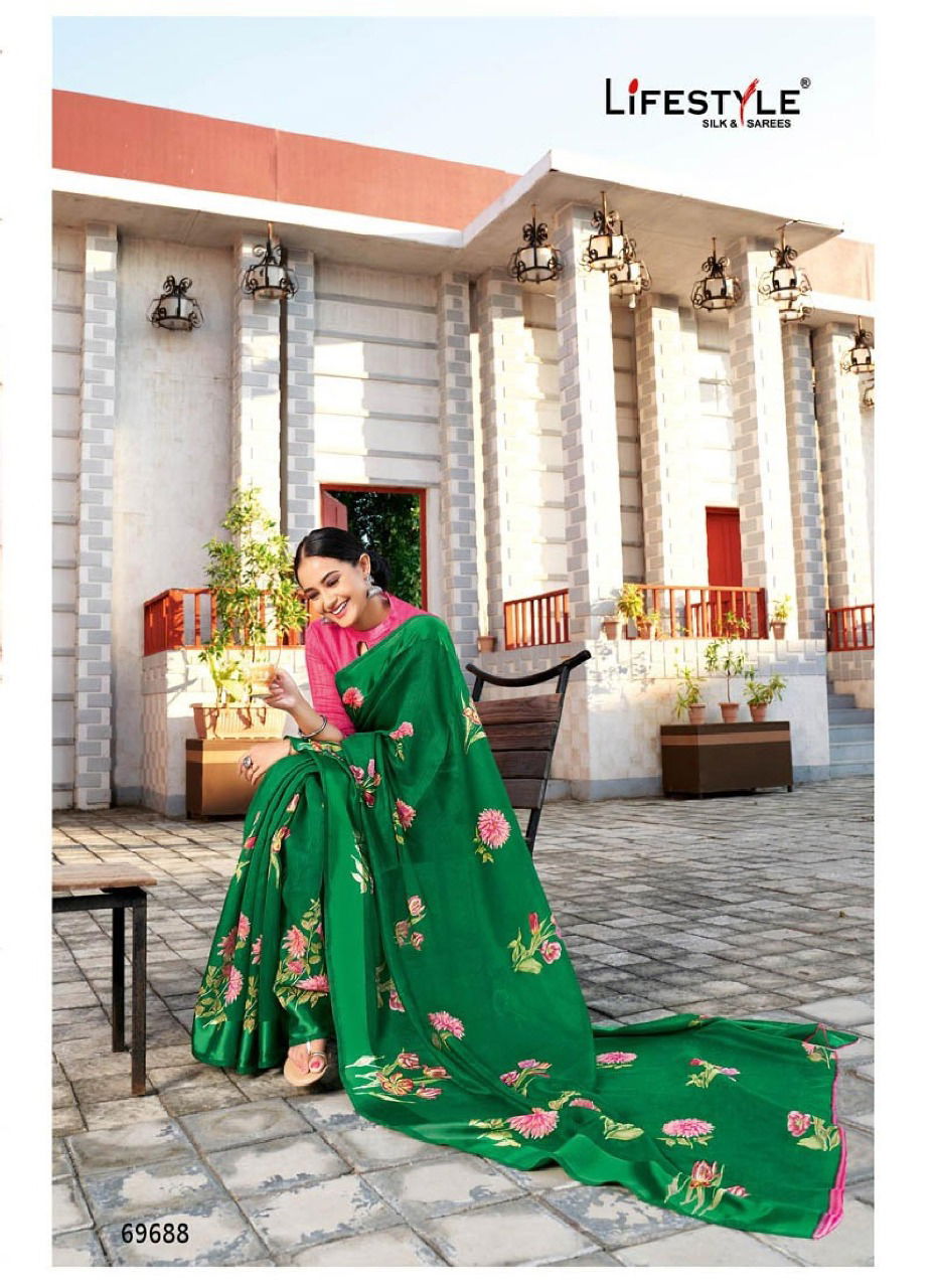Lifestyle Pavitra Cotton 6 Latest Fancy Designer Casual Wear Cotton Saree Collection
