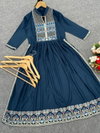 1073 Rayon Foil Print Bulk Kurti Orders in India
