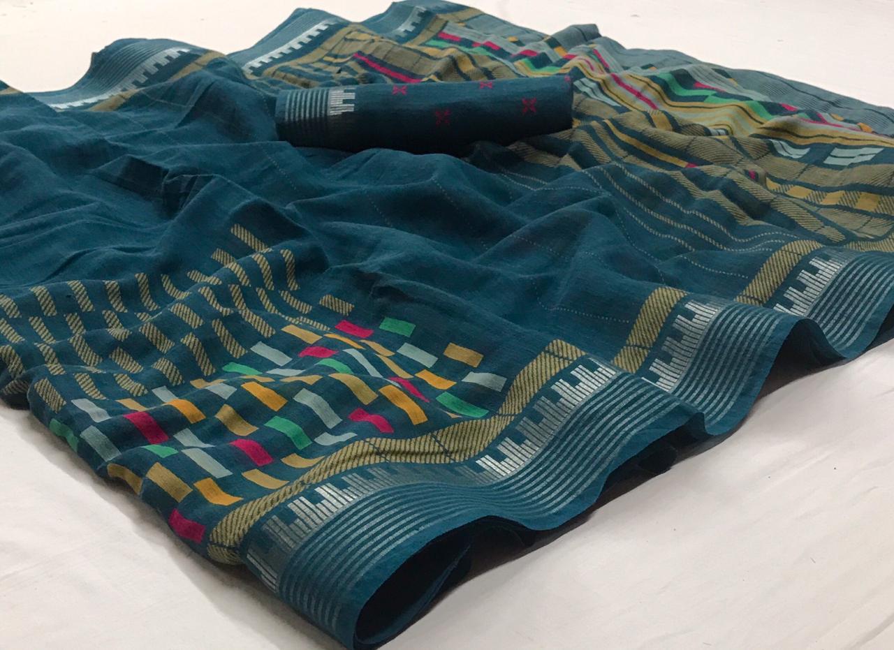 Latest Designer Printed Daily Wear Saree Collection  