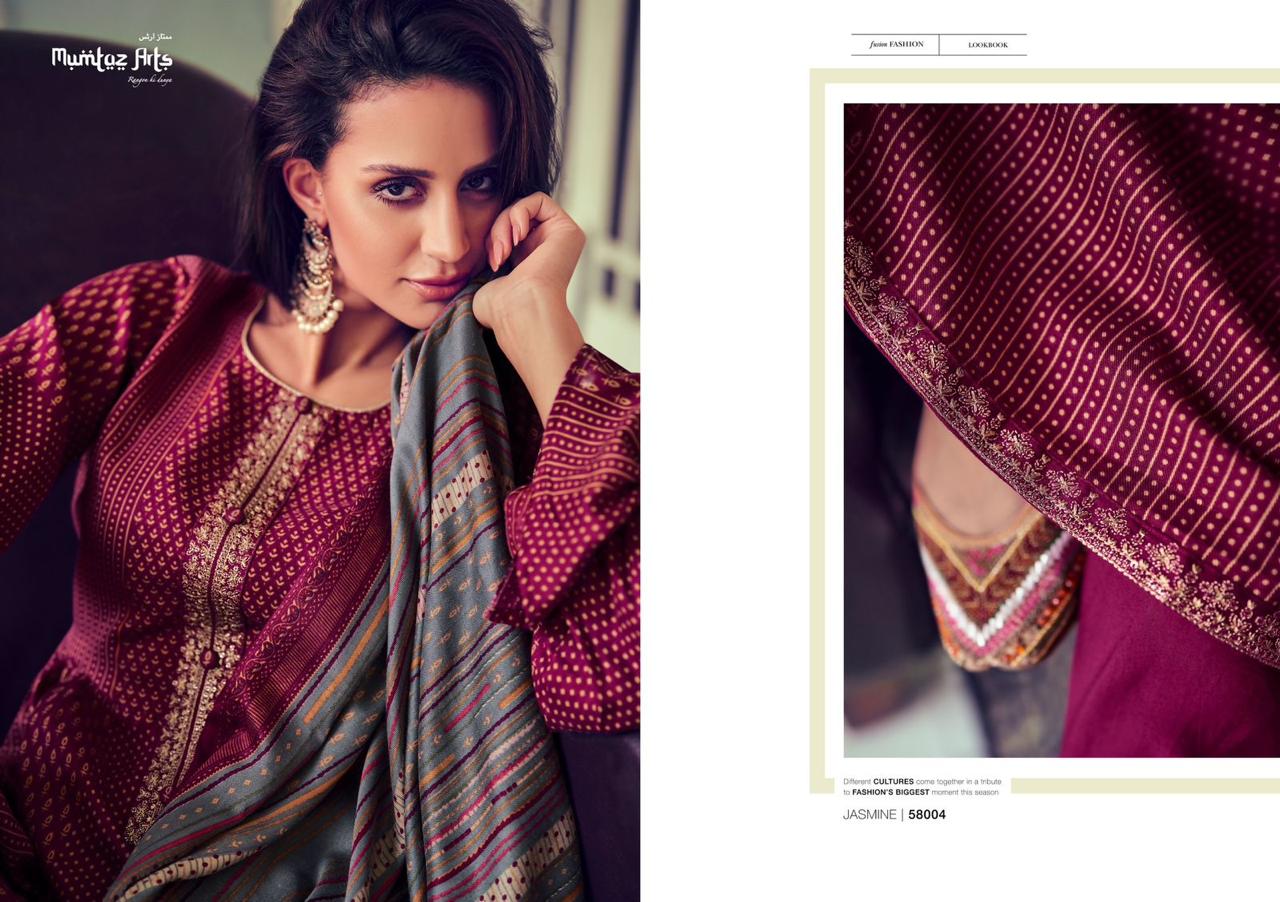 Mumtaz Arts Jasmine Pashmina Salwar Kameez Catalog