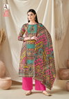 Bella 5 By Alok Suits Printed 1422-01 To 05 Wholesale Dress Material In India