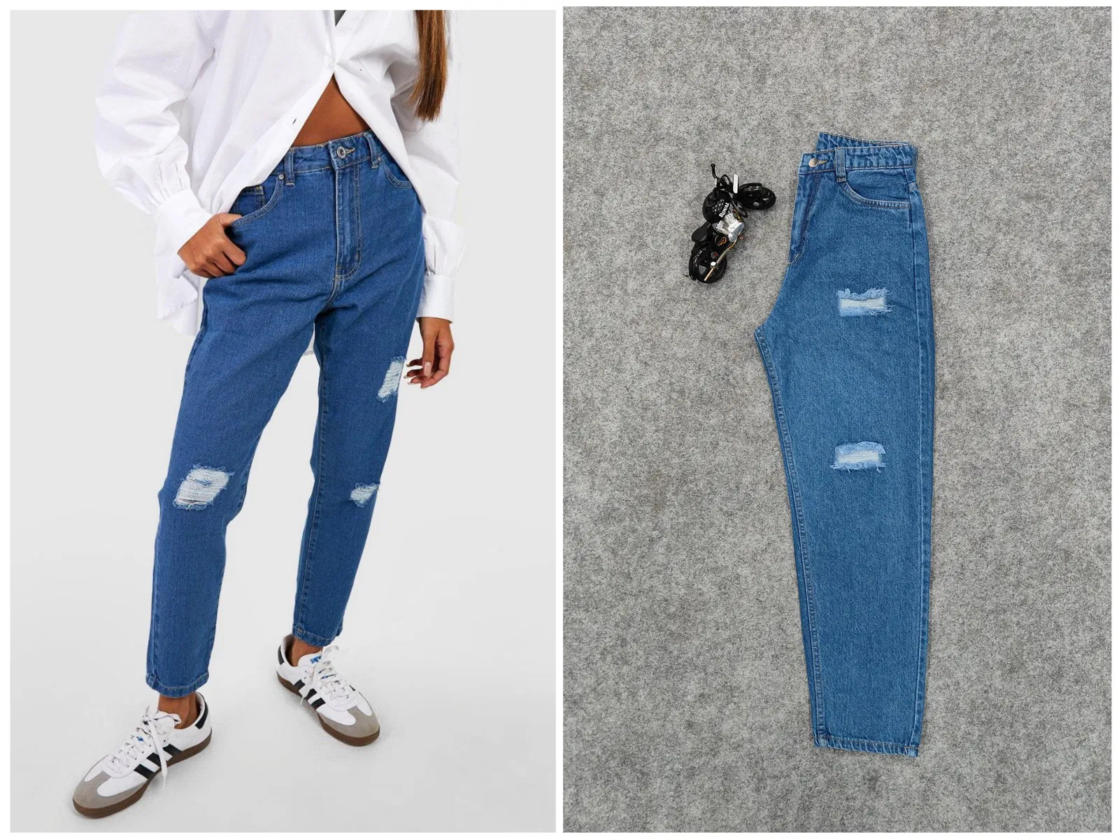 Vivda Western Funky Mom Fit Wholesale Jeans in India
 