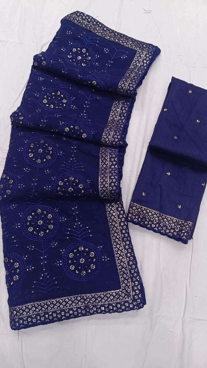 JR 621 Designer Georgette Party Wear Saree Exporters In India