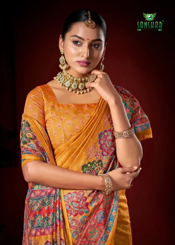 Alankarana Vol 2 By Sanskar Cotton Wedding Wear Saree Exporters In India