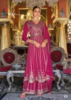 Barbie Vol 5 By Eba Heavy Chinon Embroidery Readymade Suits Exporters In India