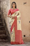 Ynf Beautiful  Designer Festive Wear Latest Banarasi Silk Saree Collection