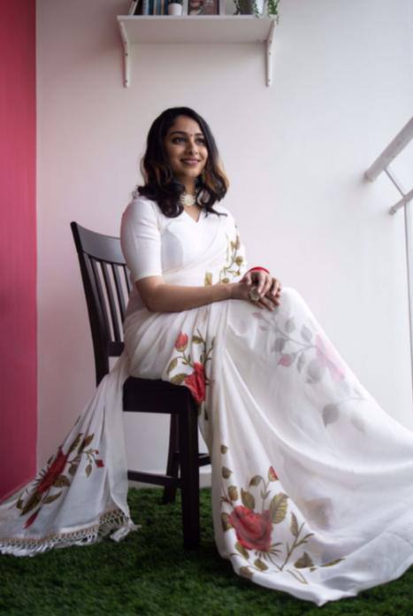 Mg290 Mangalya Georgette Digital Print Saree Catalog