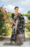 Vt 6075 T Soft Banarasi Silk Zari Worked Beautiful Saree Online Wholesale