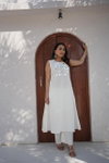 Naisha K 714 Vertican Manual Work A Line Online Kurti With Bottom Wholesale