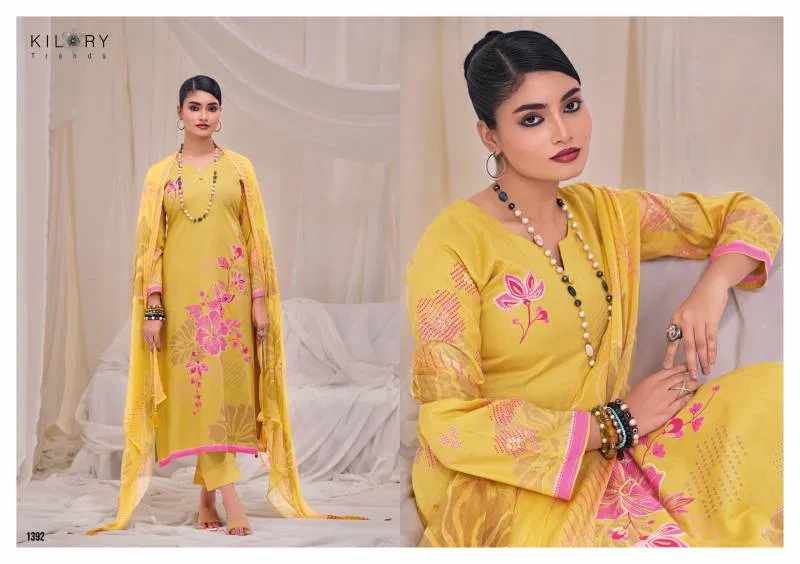 Qirat By Kilory Lawn Cotton Digital Printed Salwar Kameez Best Wholesale Shop In Surat