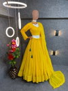 Dc L06 Faux Georgette Embroidered Party Wear Lehenga Choli Catalog