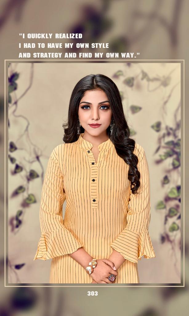 C9 Seltos Latest Designer fancy Ethnic Wear Rayon Kurti With Bottom Collection