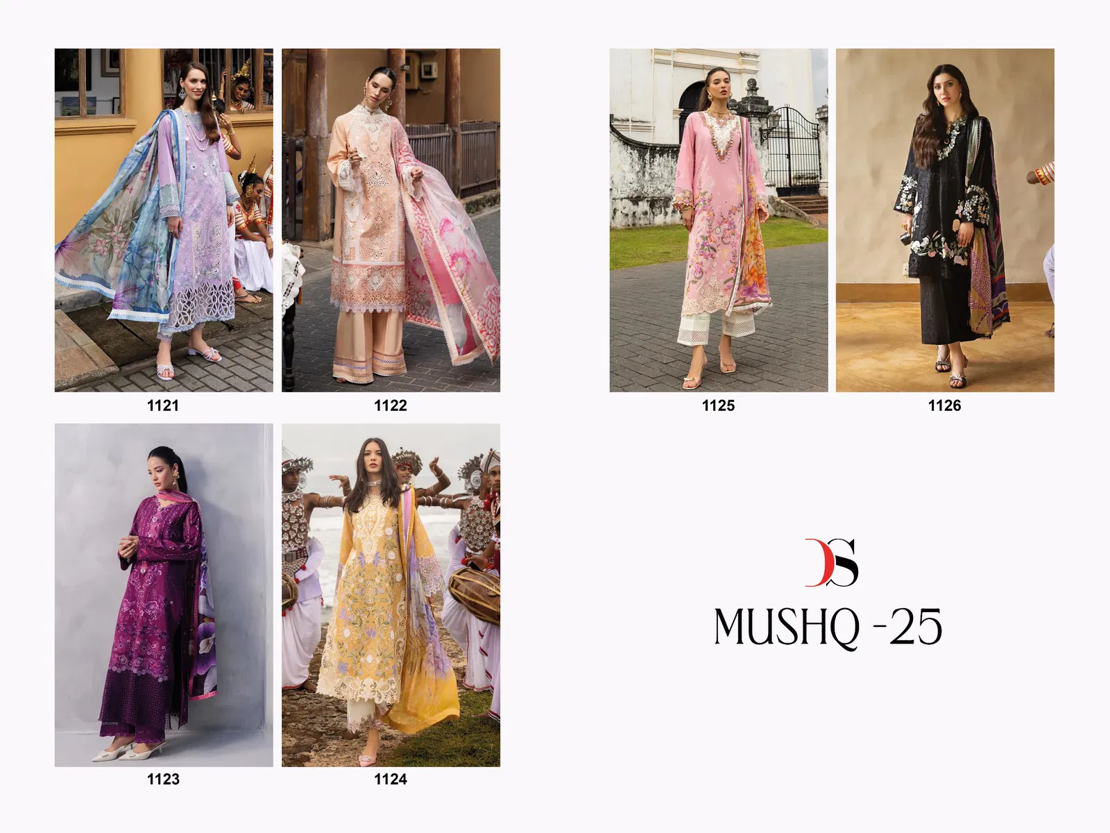 Mushq 25 By Deepsy Cotton Embroidery Pakistani Salwar Suit Suppliers In India