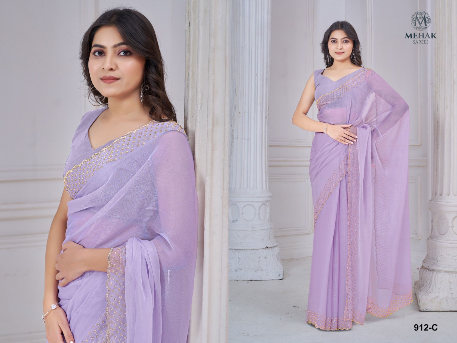 Mehek 912 A To E Soft Art Silk Desginer Saree Surat Wholesale Market