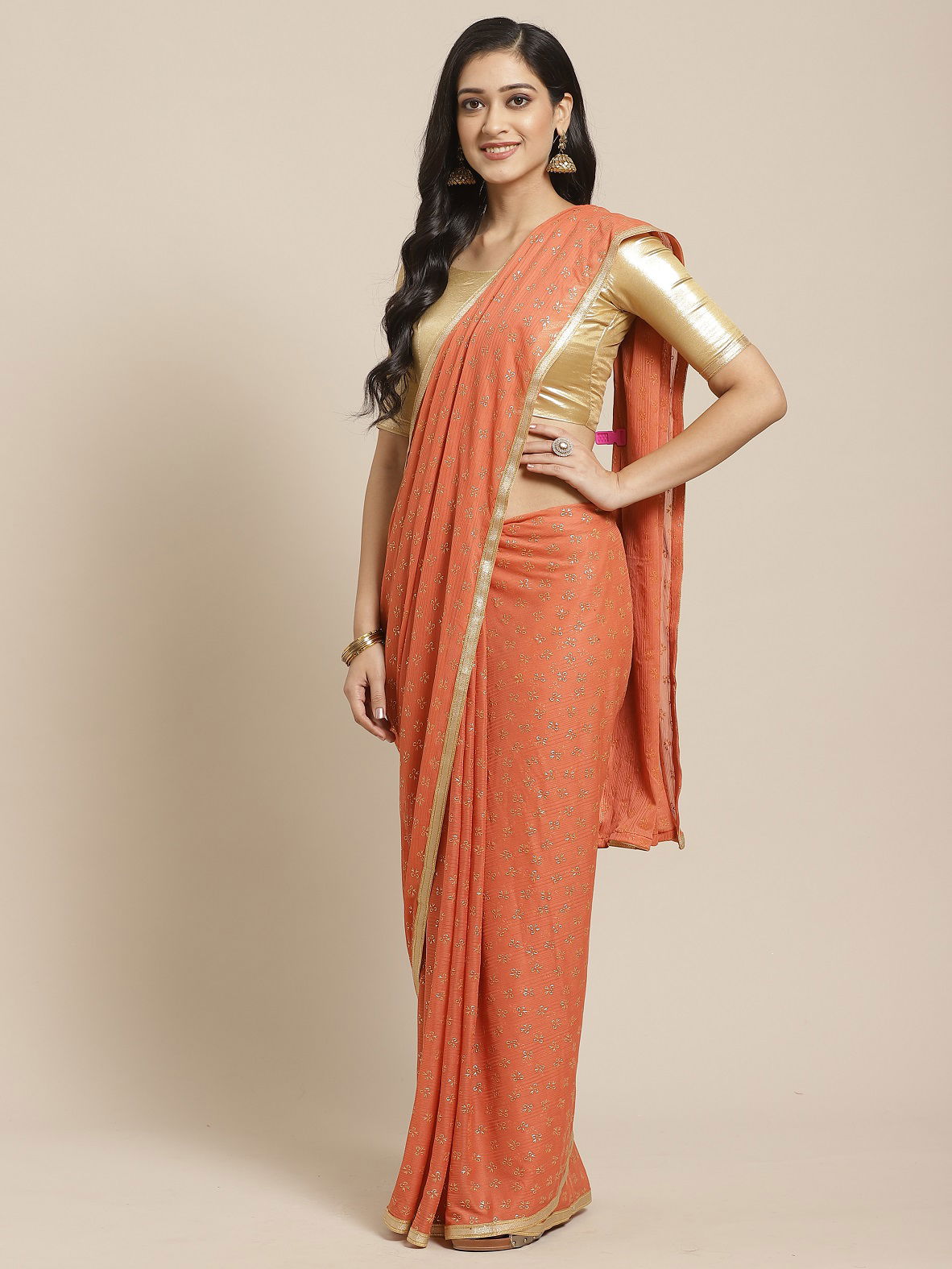Grasia Casual Lycra Solid Designer Party Wear Saree Collection at Wholesale Price