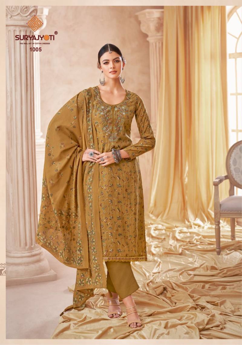 Kesha Vol 1 By Suryajyoti Modal Discharge Dress Material Suppliers In India