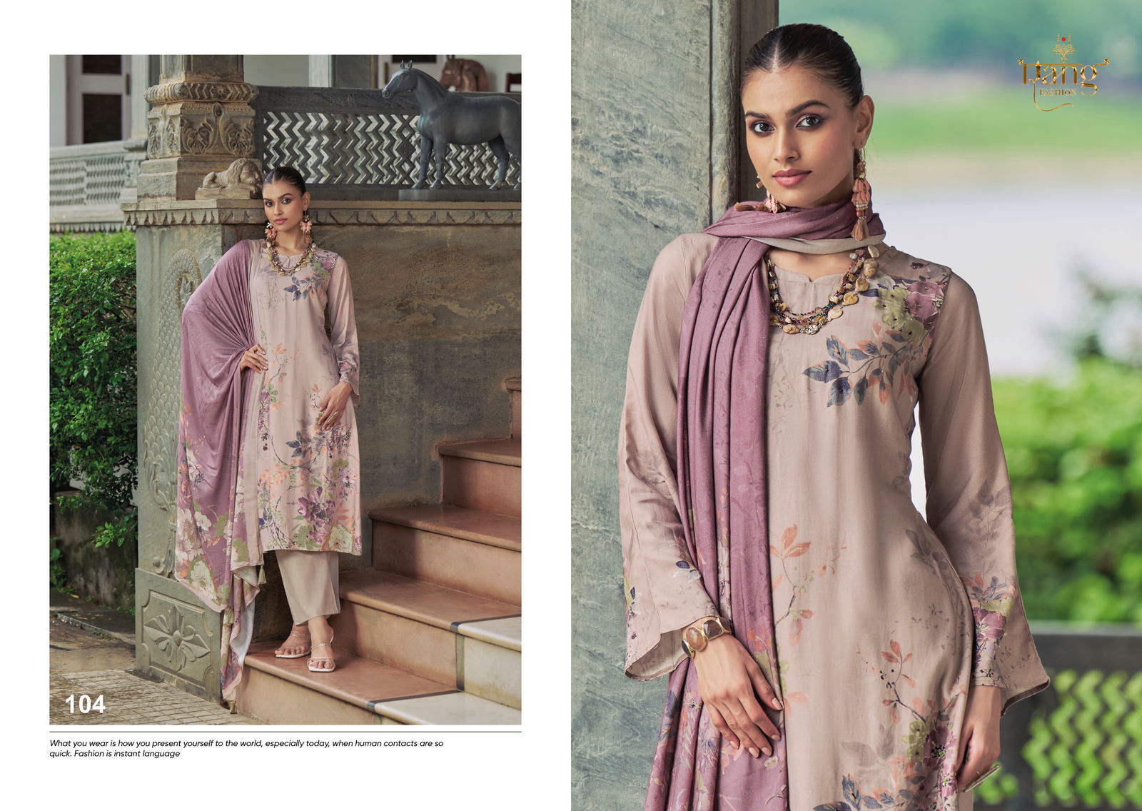 Venetian Vol 2 By Rang Viscose Digital Printed Dress Material Wholesale Online