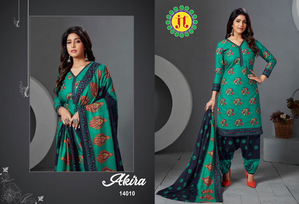 JT Akira Latest Pure Cotton Printed Daily Wear Dress Material Collection 