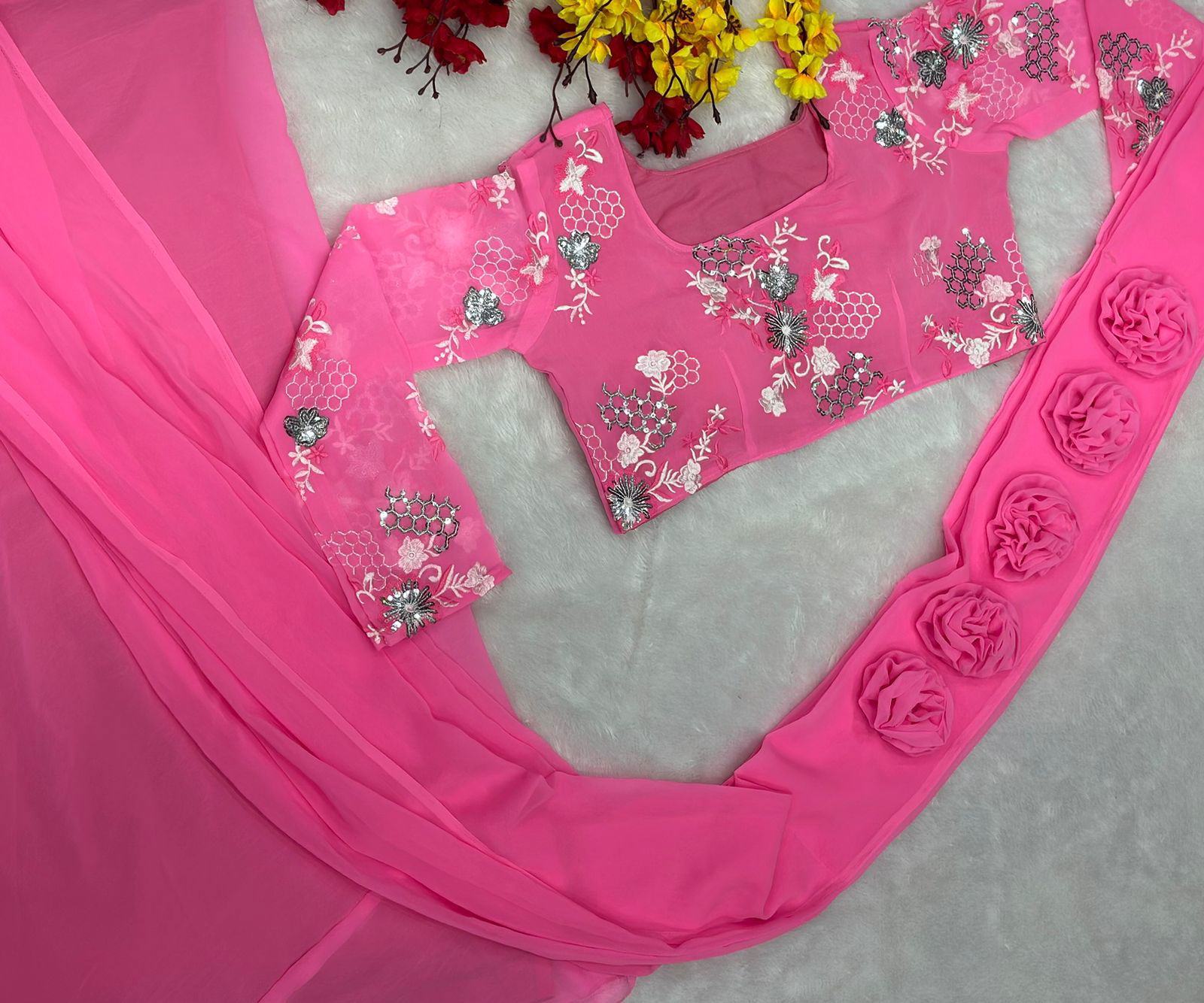 code 78 Designer Party Wear Sarees Catalog