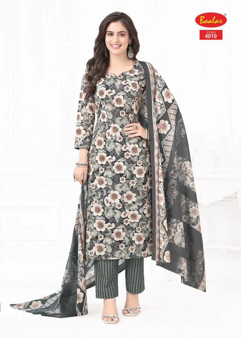 Pashmina Vol 4 By Baalar Lawn Cotton Printed Dress Material Exporters In India