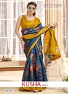 Kusha Vol 4 By Vallabhi Dola Silk Wholesale Daily Wear Saree Suppliers In Mumbai
