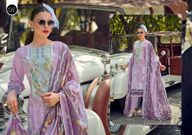 Naira Vol 106 By Belliza Cotton Printed Dress Material Orders In India