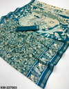 Rajyog Kashmira Mulmul Soft Cotton Kalamkari Zari Printed Saree Exporters In India