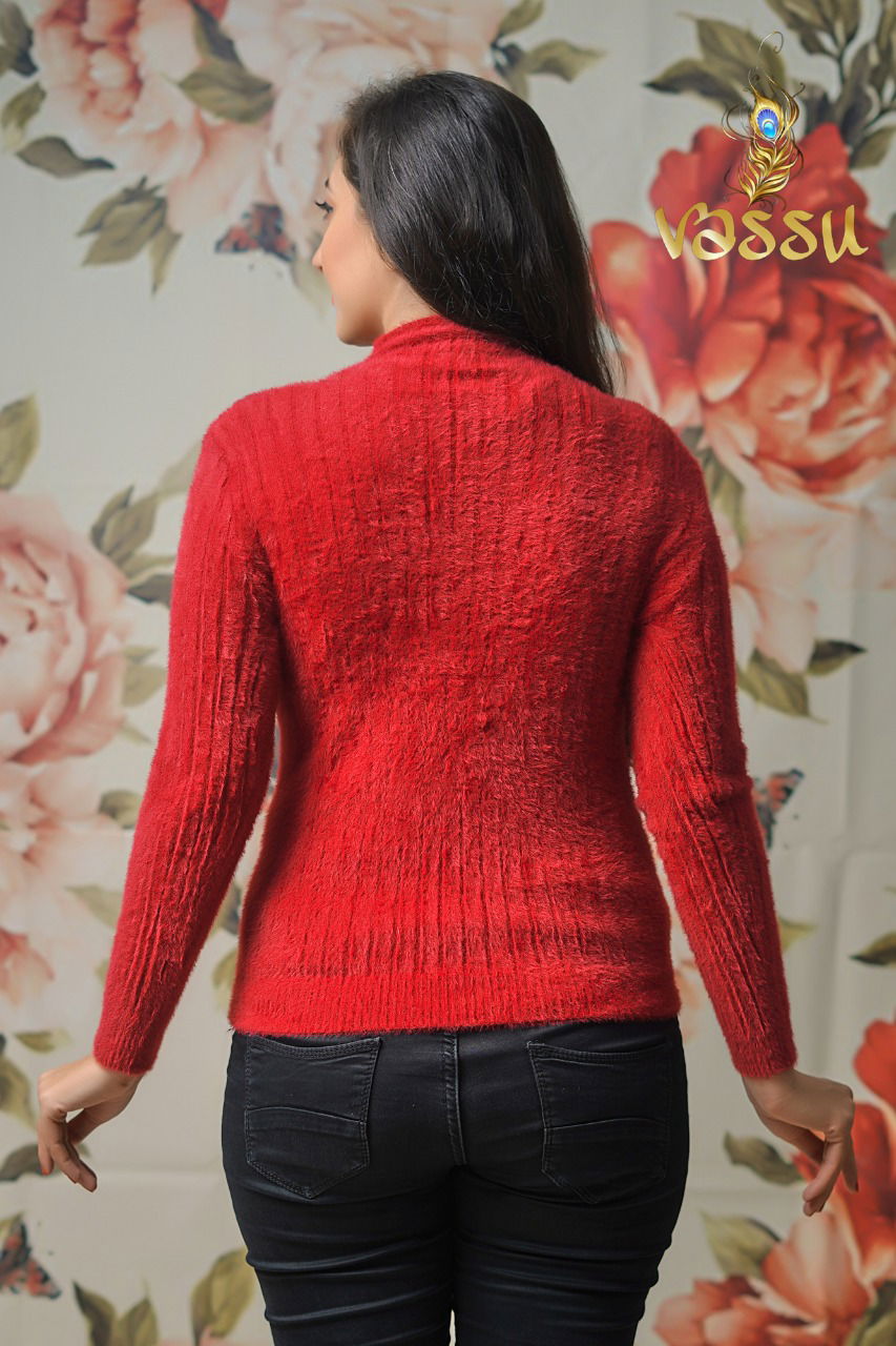 Vassu Woolen Top 2 Western Winter Ethnic Wear Fancy Ladies Top Collection
