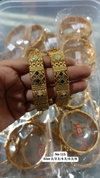 Brass High Gold Bangles 12 Wholesale Online