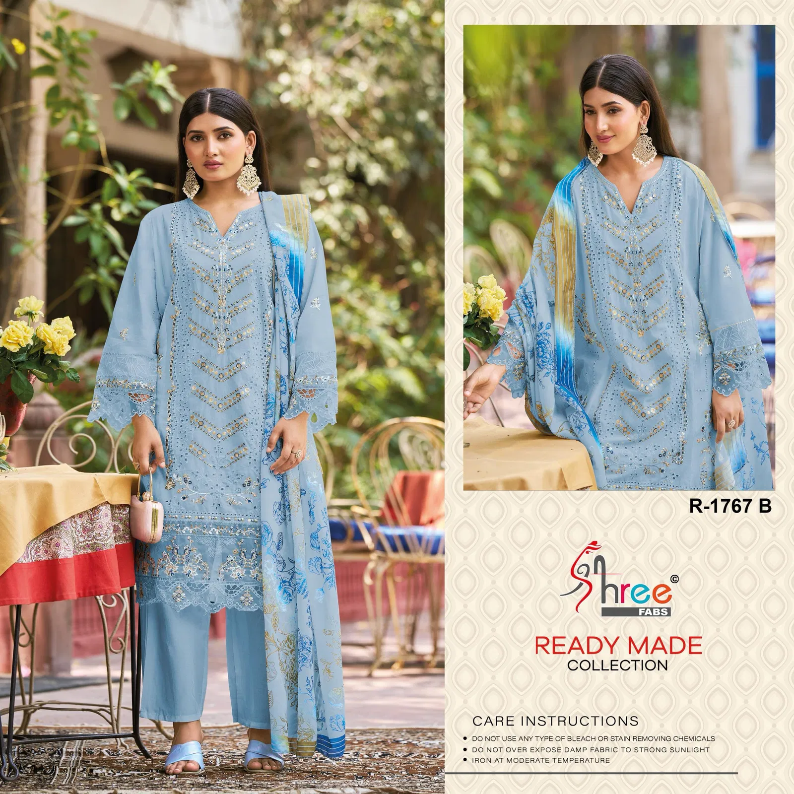 R 1791 By Shree Cambric Cottan Wholesale Pakistani Readymade Suits In India