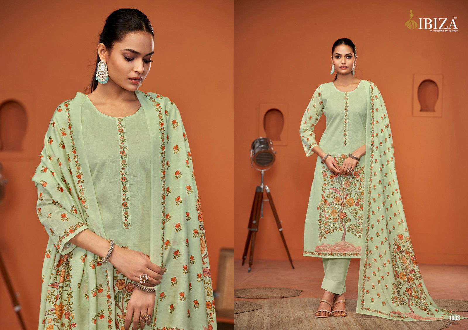 Ibiza Tivoli Digital Printed Fancy Salwar Kameez Collection