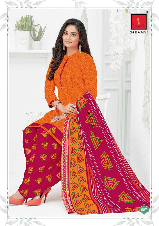 Shivani Pakhi 11 Regular Wear Cotton Printed Ready Made Salwar Suit Collection
