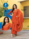 Vihana By Kaya Roman Kurti With Bottom Dupatta Orders In India
