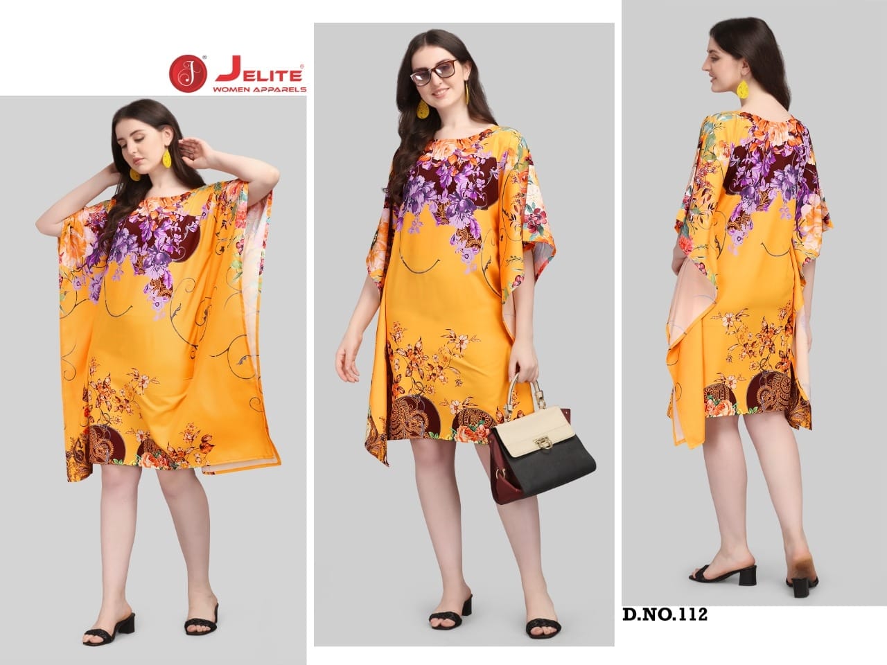 Jelite Kurti Kaftans 2 Latest Fancy Casual Wear Collection
