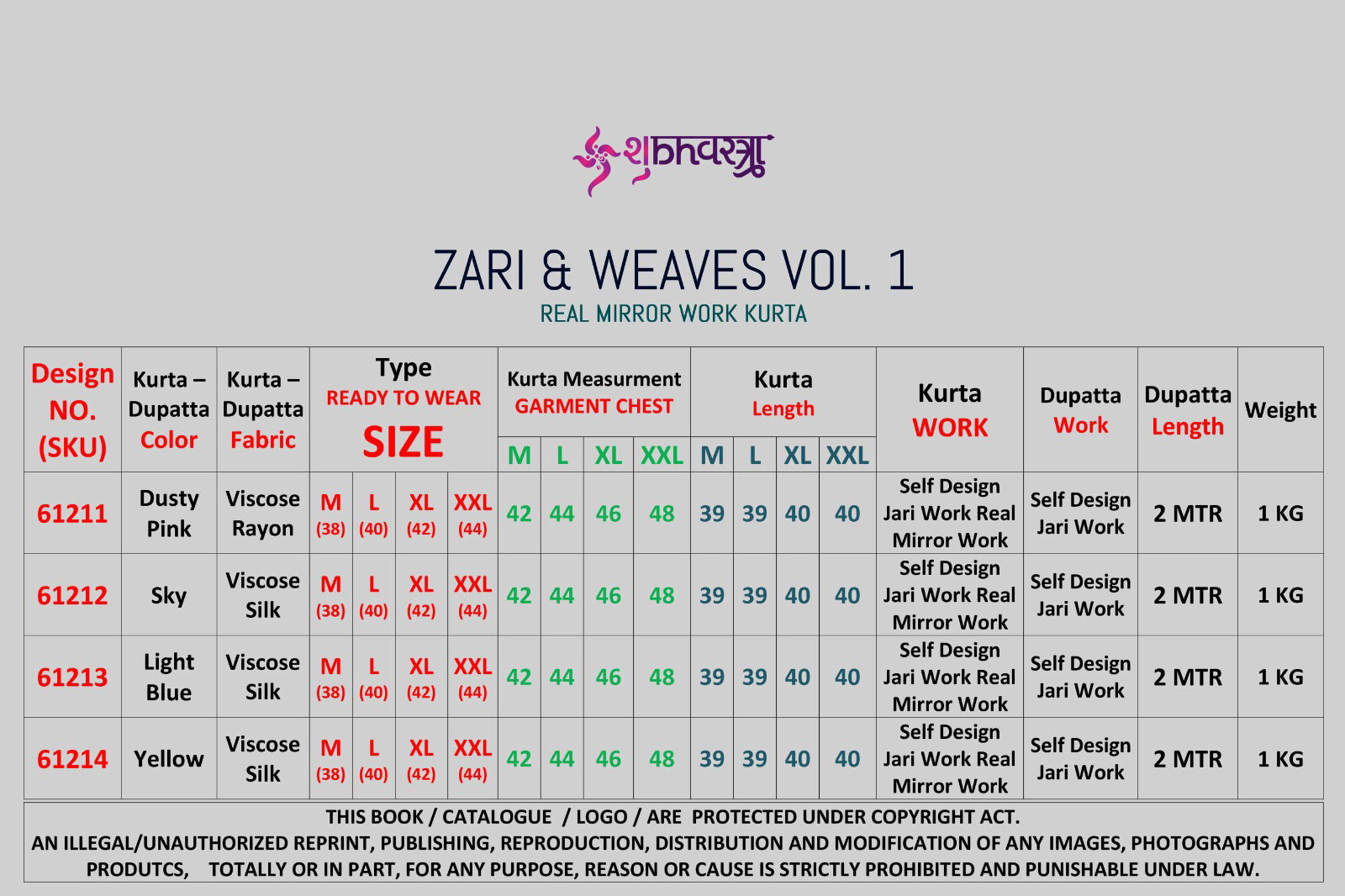 Zari & Weaves Vol 1 by Shubhvastra Mens Kurta With Dupatta Suppliers In India