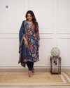 KF 4055 Kalaai Russian Silk Embroidery Kurti With Bottom Dupatta Orders In India