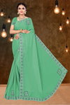 Ronisha 31 Star Georgette Saroski Worked Saree Wholesale Shop In Surat