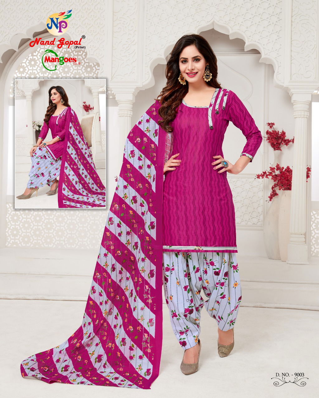 Nand Gopal Mangoes 9 Latest Pure Cotton Full Printed Designer Dress Material Collection 