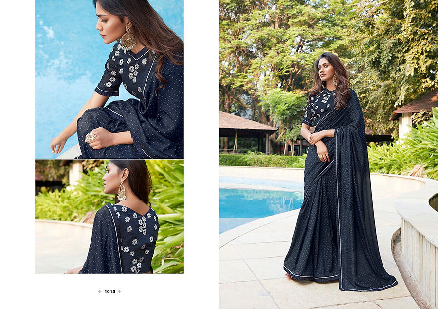 Vivanta Cotton 1 Exclusive Collection Of Fancy Look Cotton Saree With Printed Blouse 