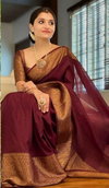 Soft Silk 3042 Lichi Soft Silk Jacquard Work Festival Wear Saree Wholesalers In Surat