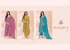 Rangrez By T&M Pure Silk Printed Embroidery Dress Material Suppliers In India
