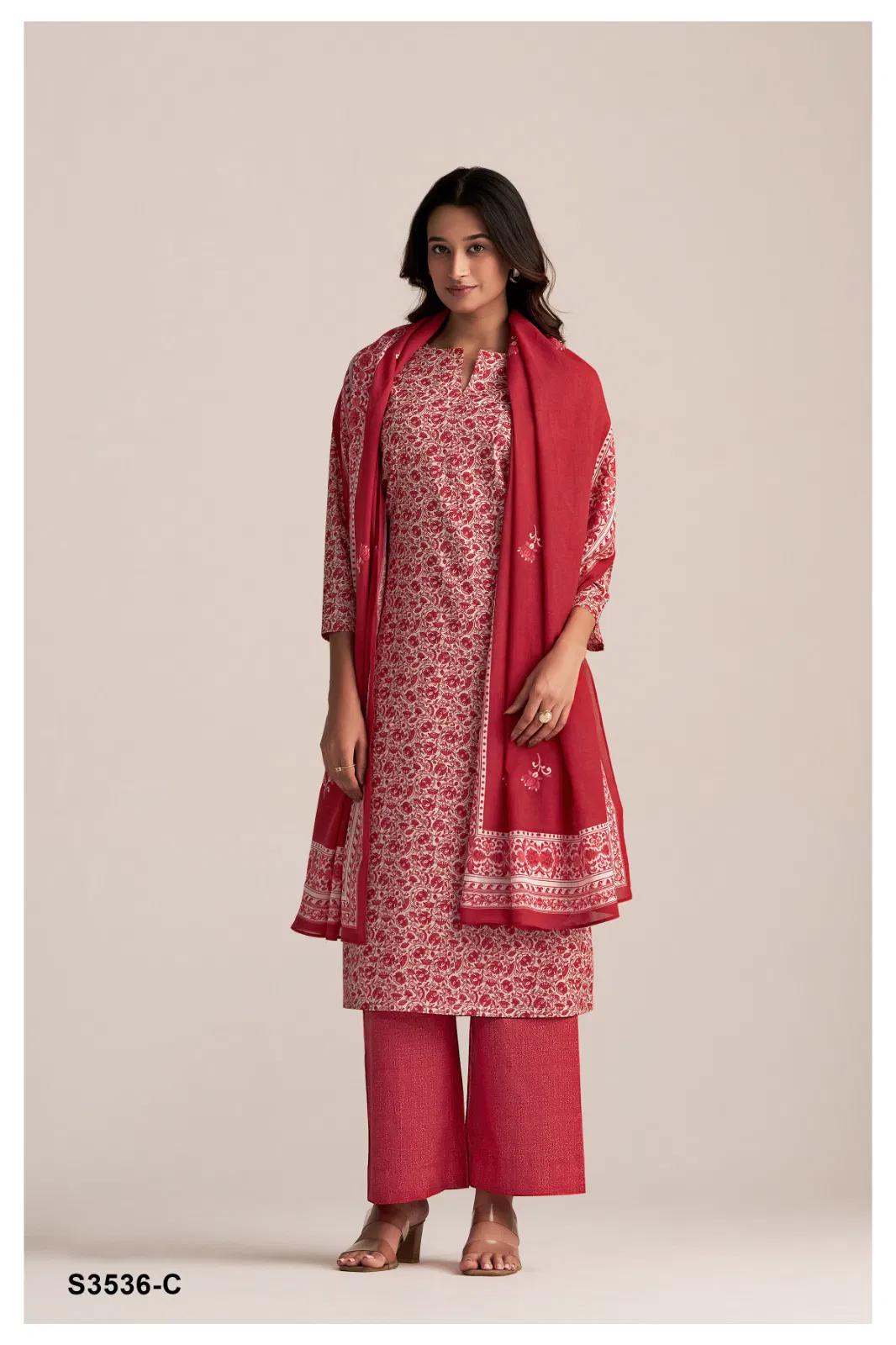 Trinity 3536 By Ganga Cotton Printed Wholesale Designer Salwar Suit In India
