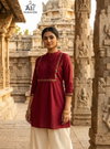 Charmi Vol 1 Rayon With Embroidery Short Kurti Wholesalers In Surat

