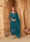 Signature Vol 7 By Bela Organza Coding Work Fancy Salwar Kameez Suppliers In India