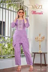 Meraki By Vazi Maslin Viscose Co Ord Set Suppliers In India